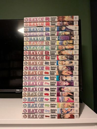 Black Cat manga 1-20