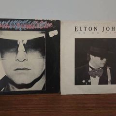 vintage Elton John vinyls