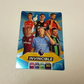 INVINCIBLE SAPPHIRE - NR.5  Panini English Premier League 2024-2025 Adrenalyn XL