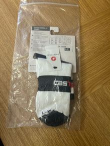 castelli Rosso Corsa socks new
