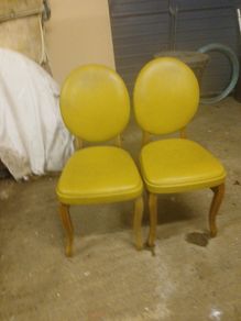 Stoe of Yugoslavia  mid century chairs queen anne legs. PRICE DROP