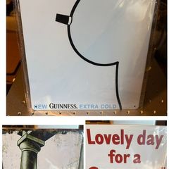 guinness metal wall signs