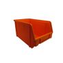 24pcs Art 103 Eurobox Parts Bin Containers - 146w X 237d X 124h , Orange Image 4