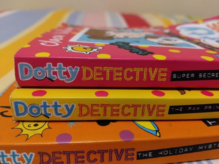 Dotty detective books by Clara Vulliamy