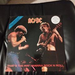 AC/DC that's the way I wanna rock n roll 12" & picture disc uk