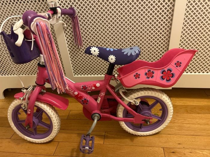 Girls Pink Suzy Bike - 12"