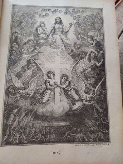 Vintage Catechisme en inages book of illustrations Paris 1927