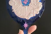 Flower Knows Handheld Mirror in Mermaid Blue