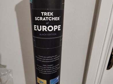 Scratcher Map Of Europe For Sale in Carlow Town, Carlow from Ioan David