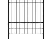 Garden Fence with Spear Top Steel