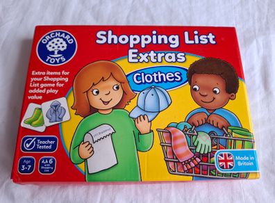 Orchard Toys Shopping List Extras Pack (Clothes)