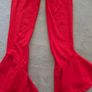 River Island red Flare leggings 9-10 Image 3
