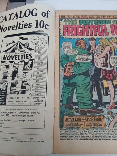 Fantastic Four #94 (1970) 1st Agatha Harkness