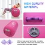 Air Roller Gymnastics Barrel Inflatable Air Roller Barrel with Pump, Tumbling Mat Gym Tumble Track Backhandspring Trainer for Exercise Training Yoga Backflip Image 3