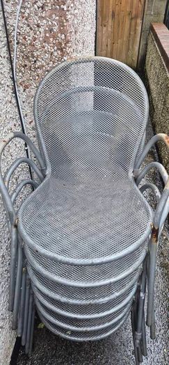 6 seater outdoor table and chairs