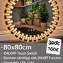 LED Bathroom Mirrors Selection Clock Speakers Bluetooth Demister Antifog Wi-Fi Weather Station Makeup Image 5