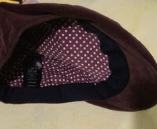 High quality fashion kids flat cap in brown - toddler paddy cap - driver cap - stylish addition to the suit for wedding or communion