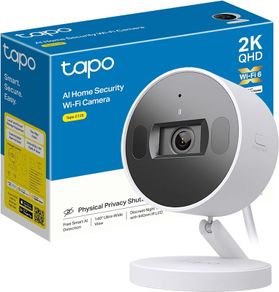 Tapo C125-Indoor/Outdoor WiFi Surveillance Camera, 2K QHD 4MP, AI Detection