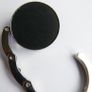 Blue Round Gem Portable Folding Table Handbag Hook Hanger Holder Image 3