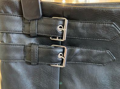 Faux leather skirt Size 14 BNWT