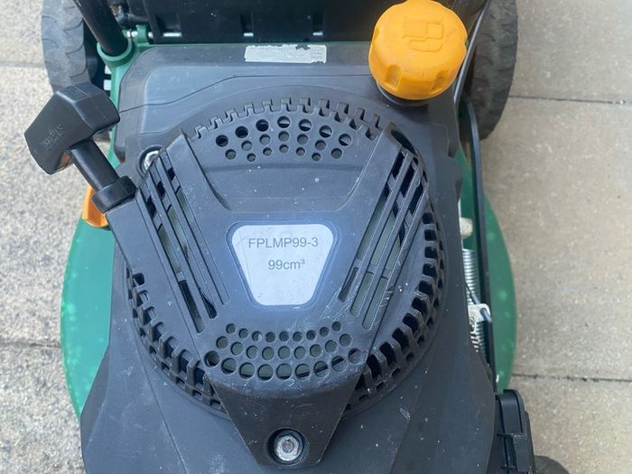 Petrol lawnmower