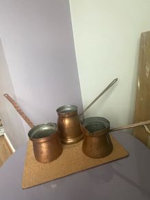 Copper pots