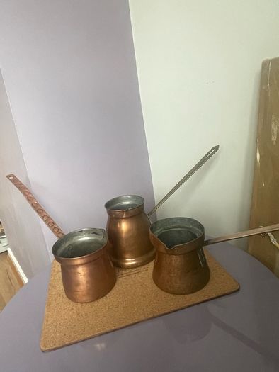 Copper pots