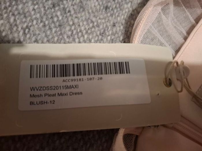 Coast Blush Gown Size 12