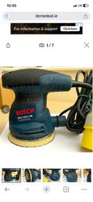 Bosch GEX 125-1 AE Professional random orbit sander.