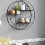Round Metal Wall Shelf Image 3