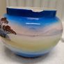 Painted gold and blue pot Image 9