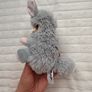 Bush Baby World Dreamstars Soft Mimi Easter bunny Used Left ear almost NOT mooving approx. 12 cm. Please see photos Image 5