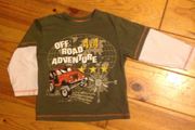 Age 4 Khaki Green Mock Layer Top