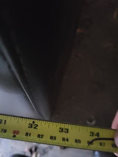 2 seater leather couch