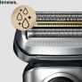 Braun series 9 8 7 Clean and Renew Electric Shaver Cleaning Cartridges, Hygienically Cleans, Removing Residual Hair & Skin Particles, Image 6