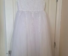 Girls Large/Plus size Communion Dress