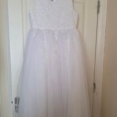 Girls Large/Plus size Communion Dress