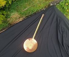 Copper strainer possible to post