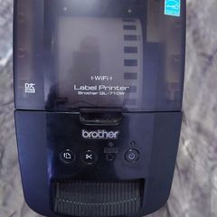 Brother QL-710W 300 x 600 dpi 93 ppm Wireless Thermal Label Maker Printer