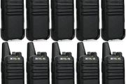 FREE SHIPPING RT622 Walkie Talkies, Rechargeable Two Way Radio PMR446, VOX, USB C, CTCSS DCS, Portable Walkie Talkie 10er set, Mini Lightweight 2 Way Radio for Adults Schools, Business (Black, 10 Pack)