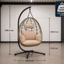 Premium Rattan Hanging Egg Chair - Free Delivery Image 4