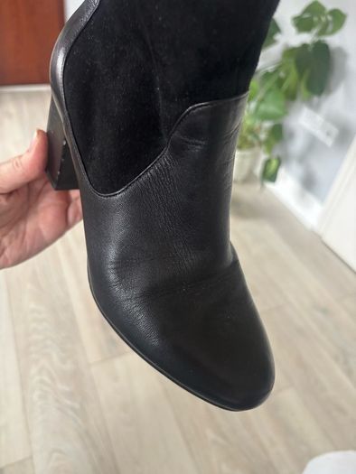 Clarks Leather Suede Boots