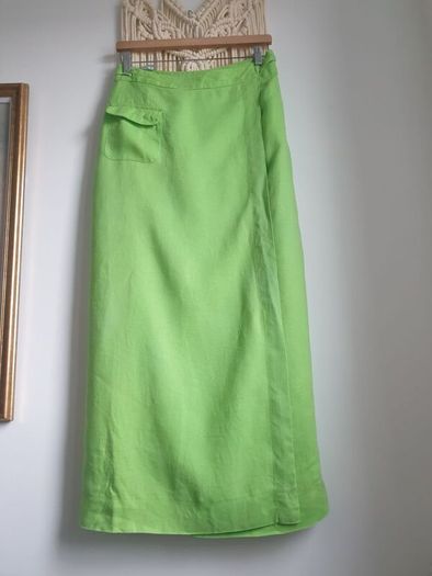 Esprit Linen Skirt Size Uk 12