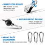 _DIY Pulley Cable Machine Attachment System, Fitness Cable Pulley System Home Gym Equipment Workout Accessories for Lat Pull Downs, Tricep Extensions, Tricep Pull Downs Image 4