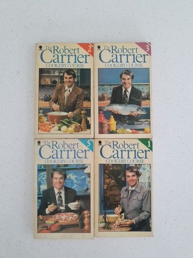 VIntage 1970's Cookery Course Books (4) by Robert Carrier