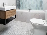 main image for ad Acton Bianco Carrara Marble Mosaic 31x32cm