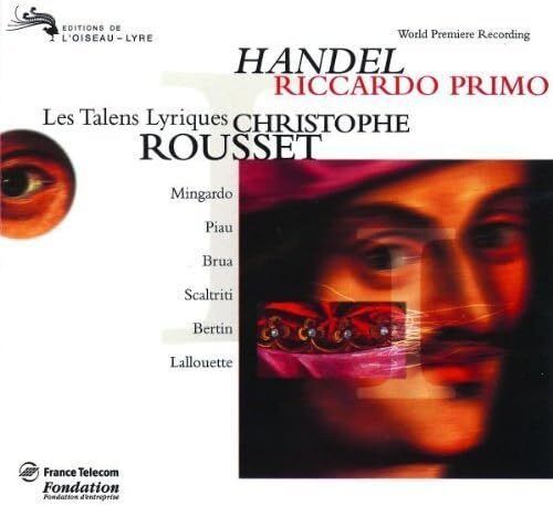 Free Postage! Handel: Riccardo Primo. 3 X CD.