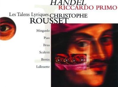 Free Postage! Handel: Riccardo Primo. 3 X CD.