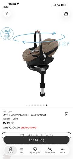 Maxi Cosi car seat