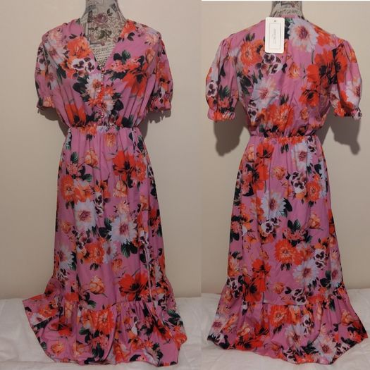 Jessy & co Italy Floral Dress, New With Tags